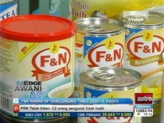 F&N warns of 'challenging' times despite profit