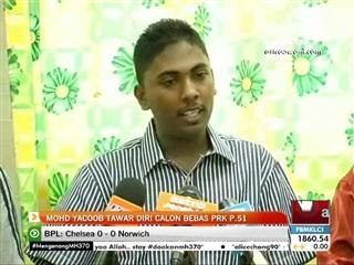 Mohd Yaacob tawar diri calon bebas PRK P.51