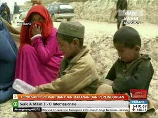 Terdesak perlukan bantuan makanan dan perlindungan