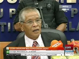 Sting gagalkan misi pengedaran dadah