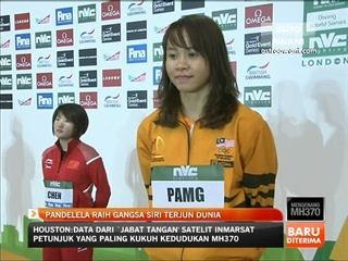 Pandalela raih gangsa siri terjun dunia