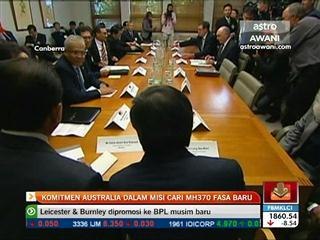 Komitmen Australia dalam misi cari MH370 fasa baru