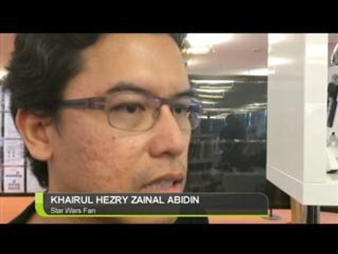 Star Wars fan on scouting for Star Wars item