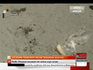 14 orang terbunuh serangan mortar