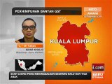 Bantah GST: Perkembangan di hadapan kompleks DBKL (12:00pm)