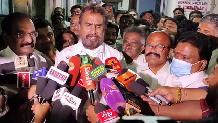 குண்டுகட்டாக கைது செய்யப்பட்ட எஸ்.பி.வேலுமணி விடுதலை.. திமுகவினரின் ஜனநாயக படுகொலை என ஆவேச பேட்டி