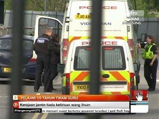 Pelajar 15 tahun tikam guru