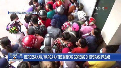 Operasi Pasar Minyak Goreng di Kota Gunung Sitoli, Maksimal Pembelian 2 Liter Per Orang.