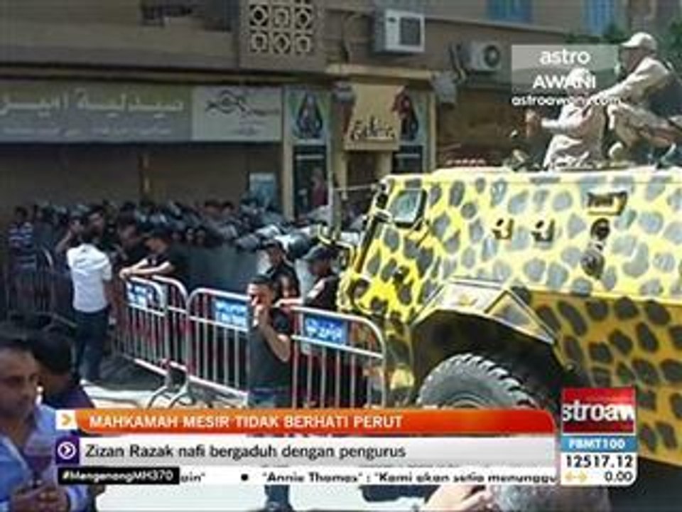 Mahkamah Mesir tidak berhati perut