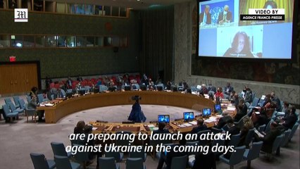 Russia 'preparing' for Ukraine invasion in 'coming days' Blinken tells UN