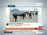 Kehadiran Obama disambut meriah di media sosial