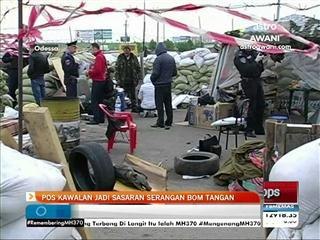 Pos kawalan jadi sasaran serangan bom tangan