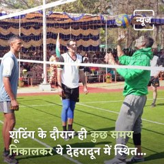 Akshay Kumar Plays Volleyball With ITBP Soldiers