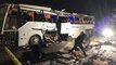 Cenaze taşıyan yolcu otobüsü şarampole yuvarlandı: 2 ölü, 27 yaralı