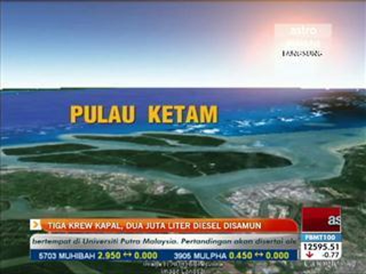 Tiga krew kapal, dua juta liter diesel disamun