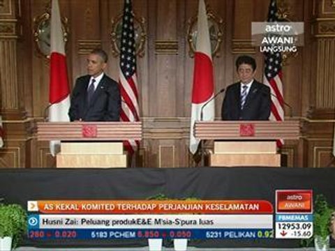 AS kekal komited terhadap perjanjian keselamatan