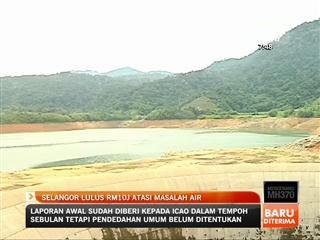 Selangor lulus RM10 juta atasi masalah air