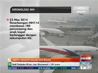 Kronologi insiden membabitkan pesawat MAS