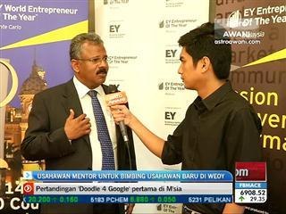 Usahawan mentor untuk bimbing usahawan baru di WEOY