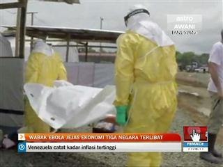 Wabak ebola jejas ekonomi tiga negara terlibat