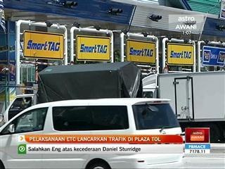 Pelaksanaan ETC lancarkan trafik di plaza tol
