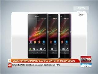 Debat iPhone baharu & Apple Watch di media sosial