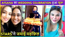 Afsana Khan Wedding Celebration | Rakhi, Donal & Akshara Reach Chandigarh