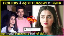 Tejasswi Gives Shocking Reaction As She Gets Snapped With Beau Karan Kundrra, Gets Brutally TROLLED