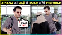 Umar Riaz Super Excited As He Leaves For Afsana Khan Wedding