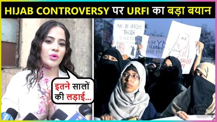 Urfi Javed Most Shocking Reaction On Hijab Controversy