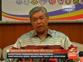 Kawasan nahas MH17 masih tidak selamat