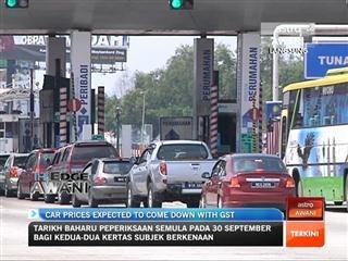 Car prices expected to come down with GST