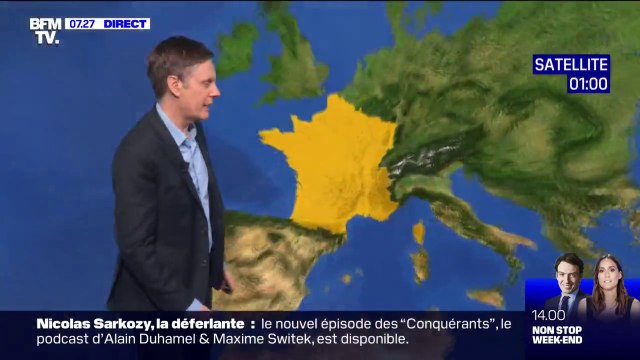 Peu d'intempéries et des températures toujours clémentes: accalmie pour l'Hexagone ce samedi