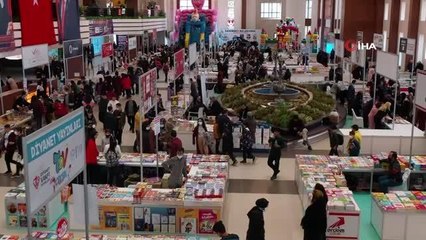 "Okuyan Çocuk Şenliği" kitap fuarında son 2 gün