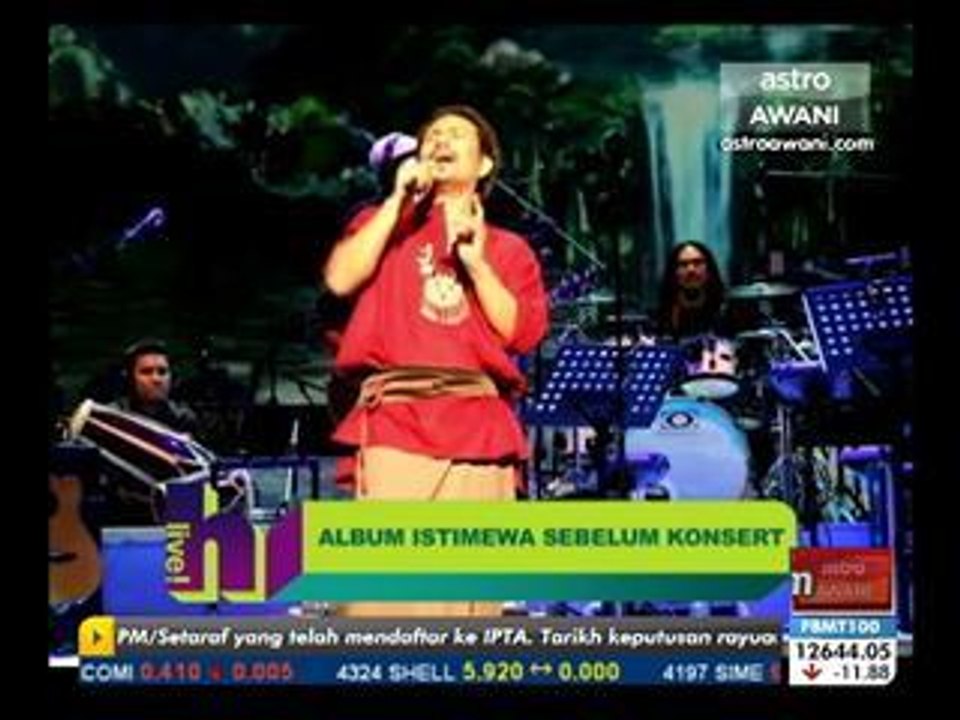 Album istimewa M. Nasir sebelum konsert