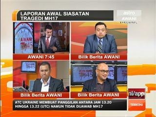 Laporan awal siasatan tragedi MH17