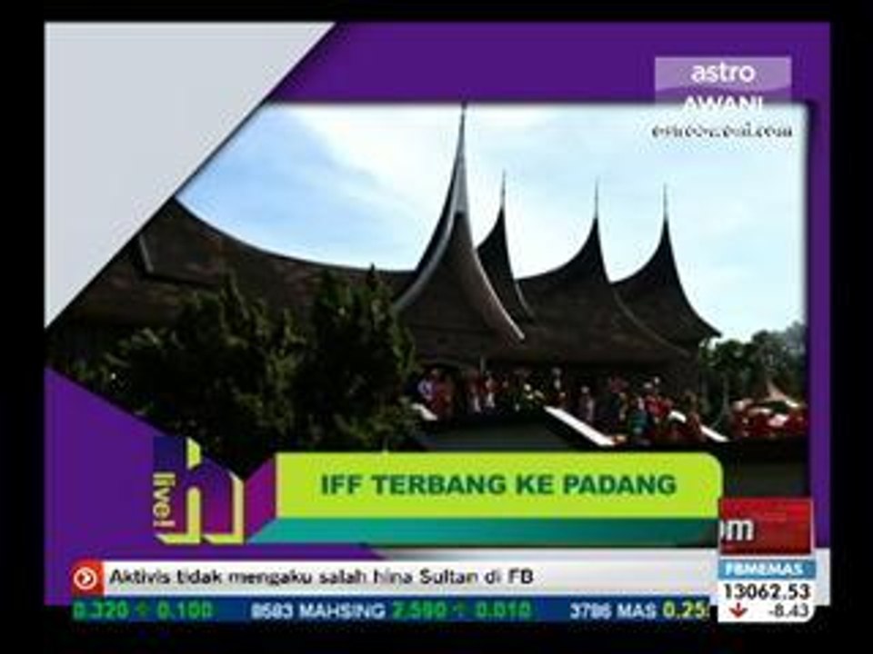 IFF terbang ke Padang