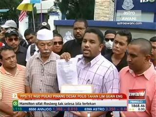 PPS: NGO Pulau Pinang desak polis tahan Lim Guan Eng