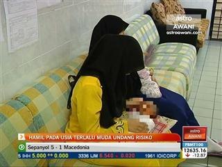 Hamil pada usia terlalu muda undang risiko