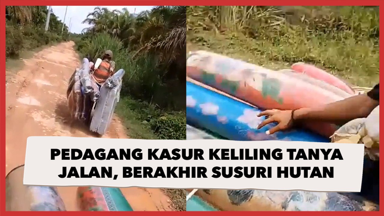 Pedagang Kasur Keliling Kena Tipu Orang, Tanya Jalan ke Kampung Berakhir Susuri Hutan Sejauh 10 KM