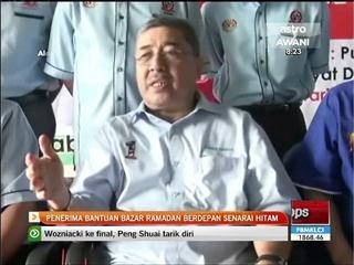 Penerima bantuan Bazar Ramadan berdepan senarai hitam