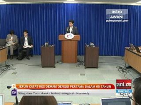 Jepun catat kes demam denggi pertama dalam 65 tahun