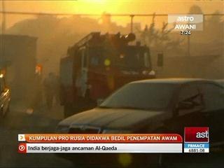 Kumpulan pro-Rusia didakwa bedil penempatan awam