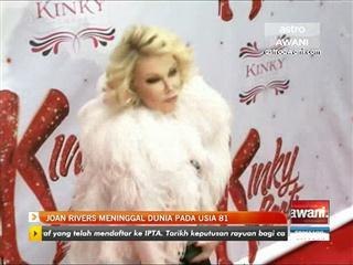Joan Rivers meninggal dunia pada usia 81