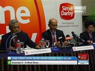 Sime Darby catat keuntungan bersih RM3.4 bilion