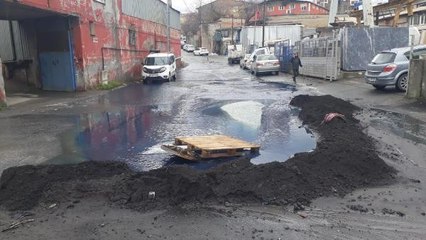 SULTANGAZİ'DE RÖGARDAN TAŞAN MAVİ SU TEDİRGİNLİĞİ