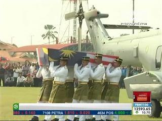 Jenazah pembantu juruterbang MH17 selamat disemadikan