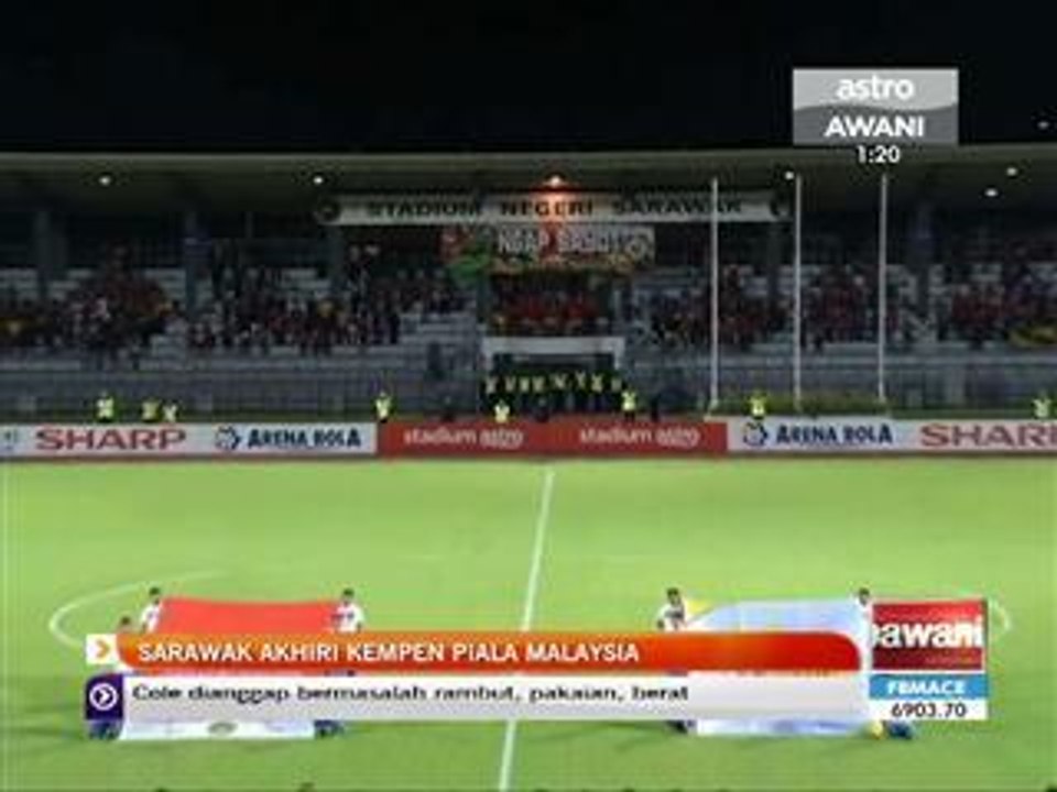 Sarawak akhiri kempen Piala Malaysia