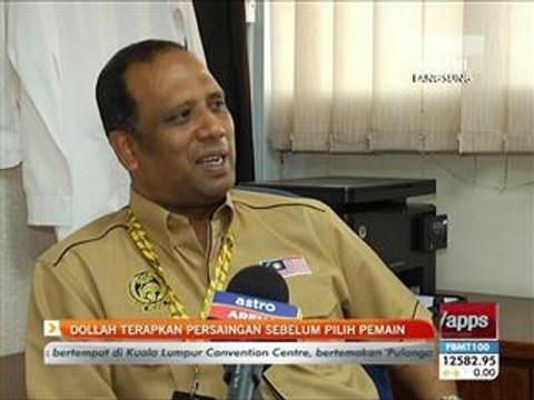 Dollah Salleh terapkan persaingan sebelum pilih pemain