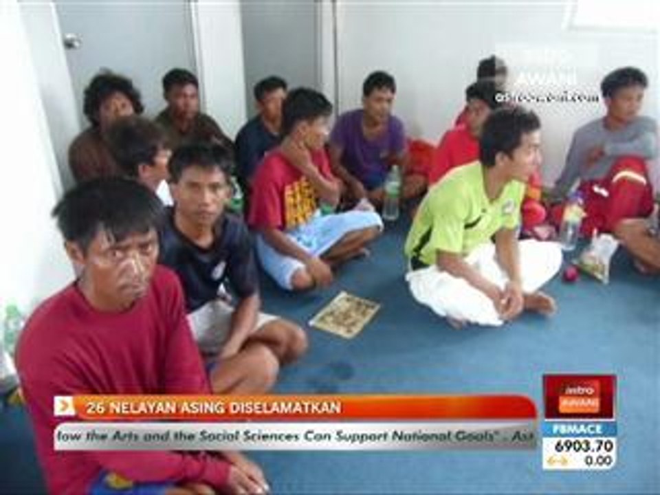 26 nelayan asing diselamatkan